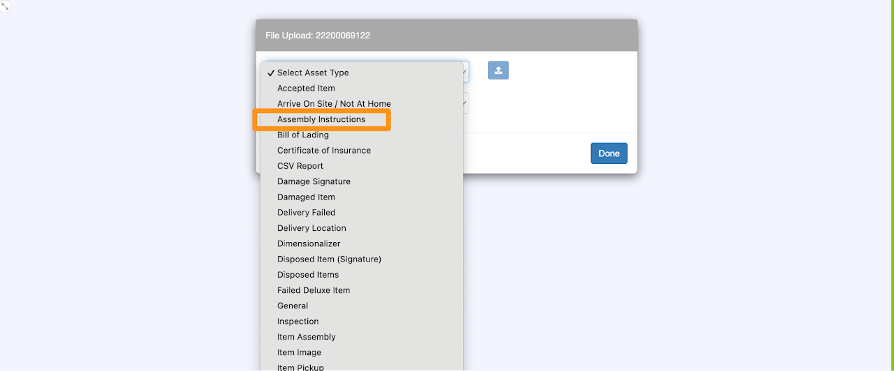 Add Assembly Instruction to an Order