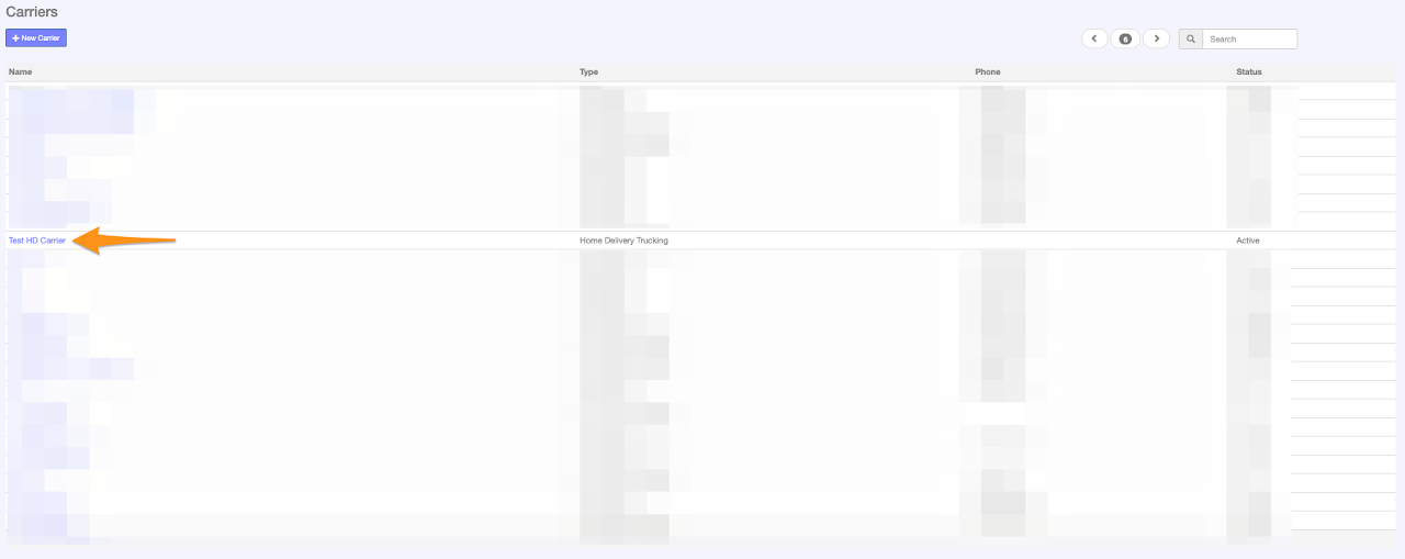 Create a Driver's Login 