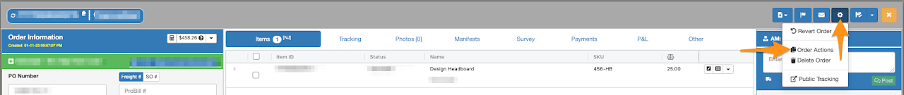 Create Service Ticket