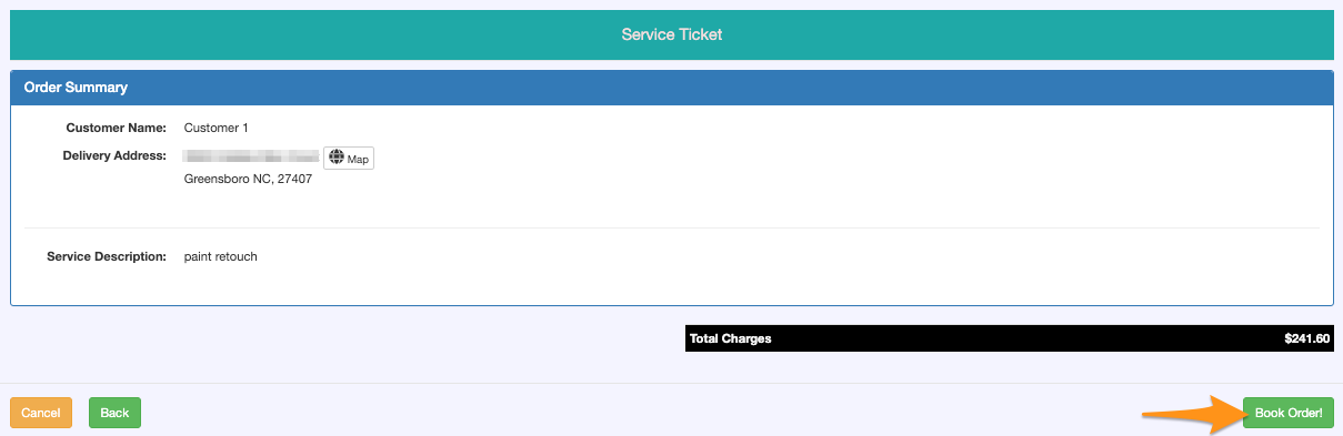 Create Service Ticket