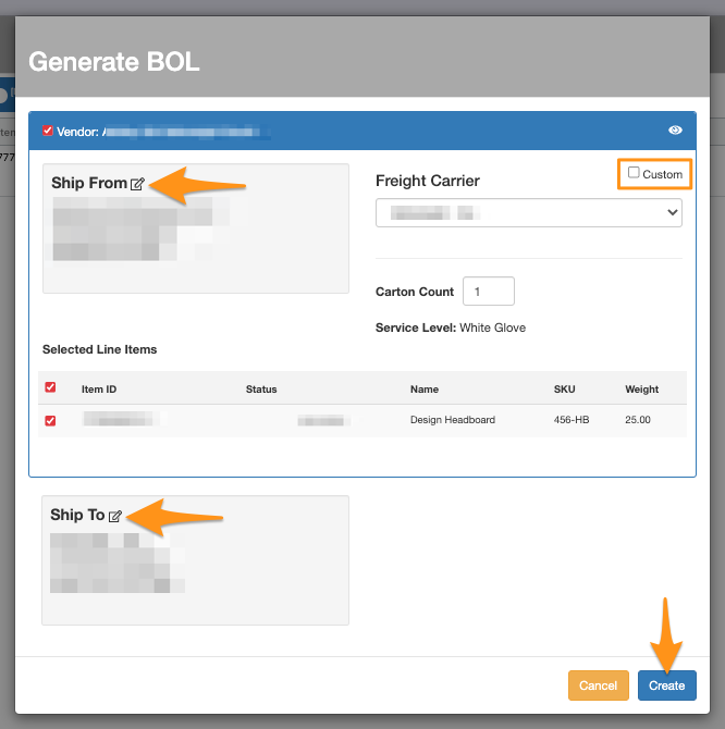 Download BOL (Bill of Lading)