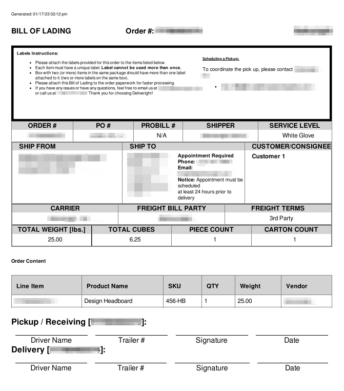 Download BOL (Bill of Lading)