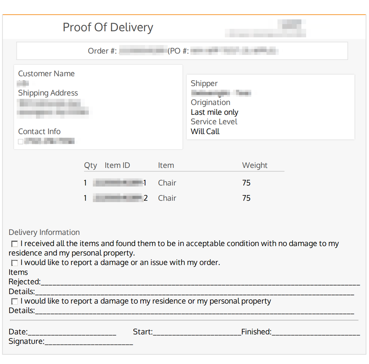 Download POD (Proof of Delivery)