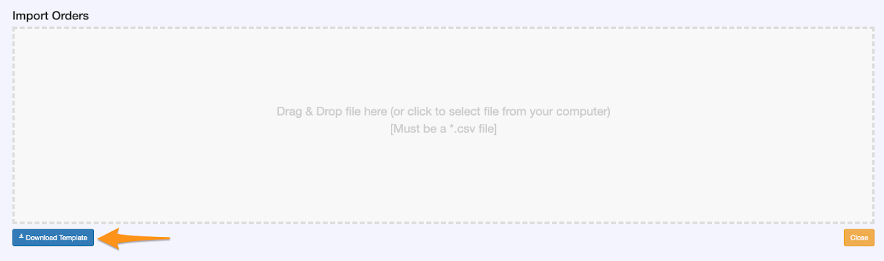 Import Bulk Orders 