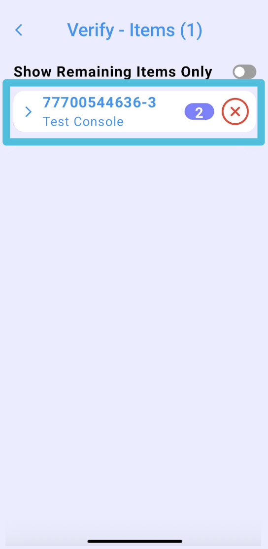 Accept Home Delivery Manifest