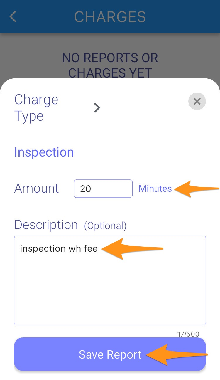 Add Warehouse Charges