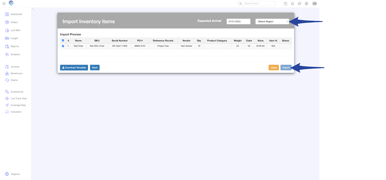 Adding Inventory (Single & Multiple)