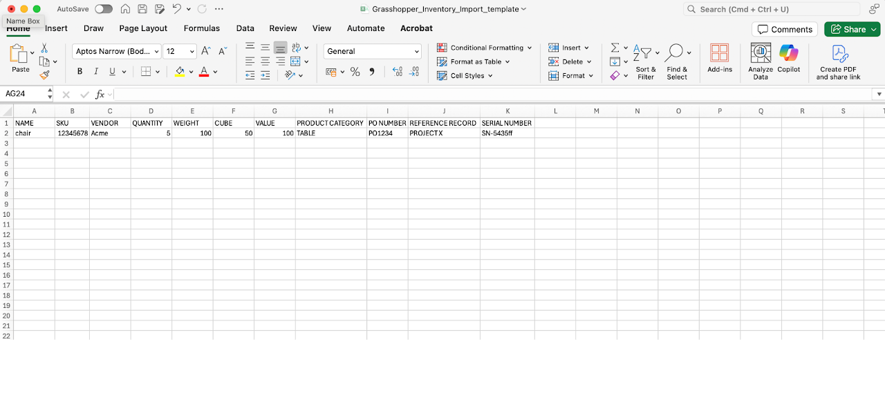 Adding Inventory (Single & Multiple)