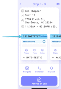 Complete a Delivery: Linked Orders