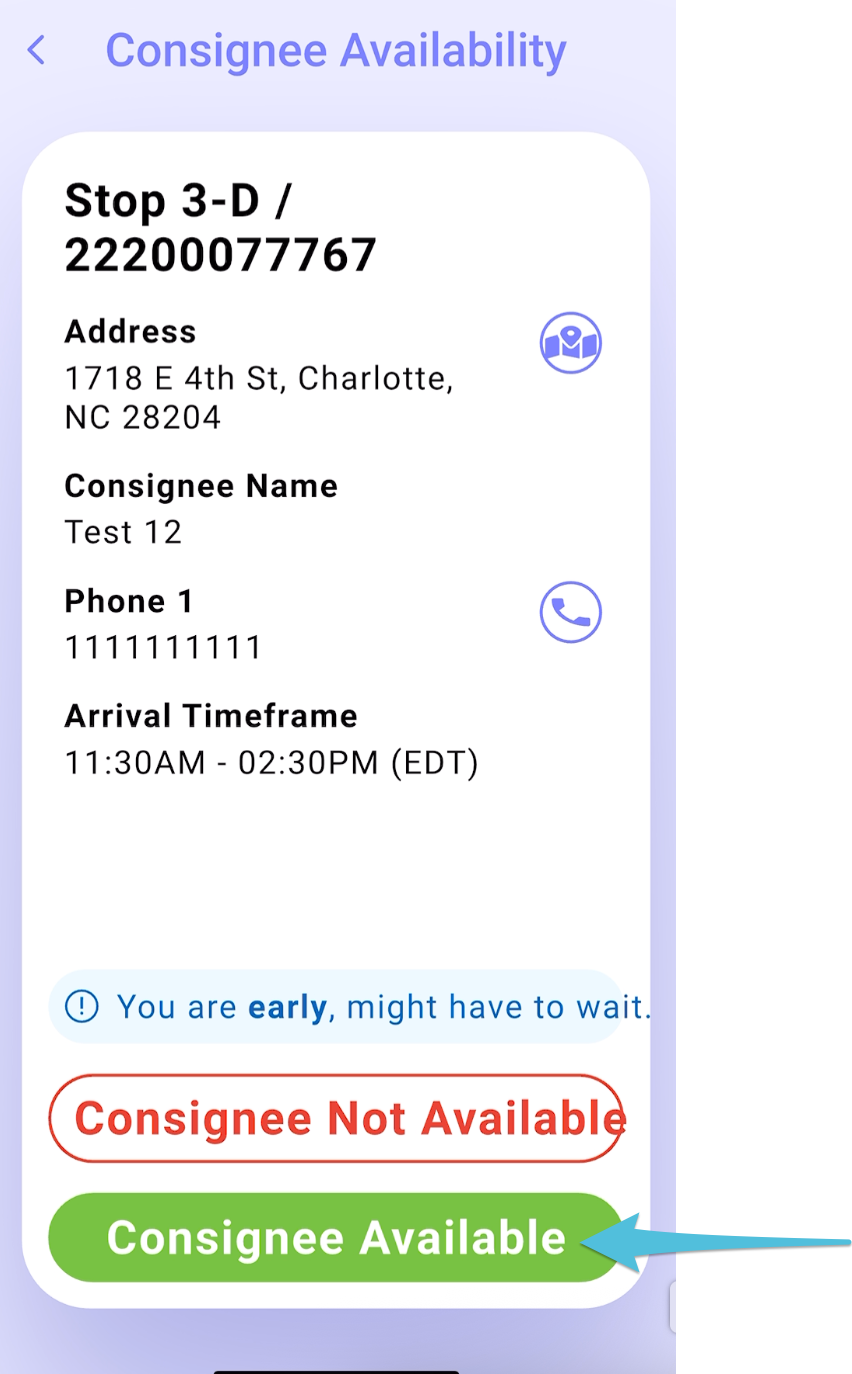 Complete a Delivery: Linked Orders