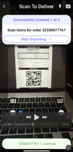 Complete a Delivery: Linked Orders