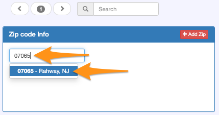 Confirm Region or Sub-Region