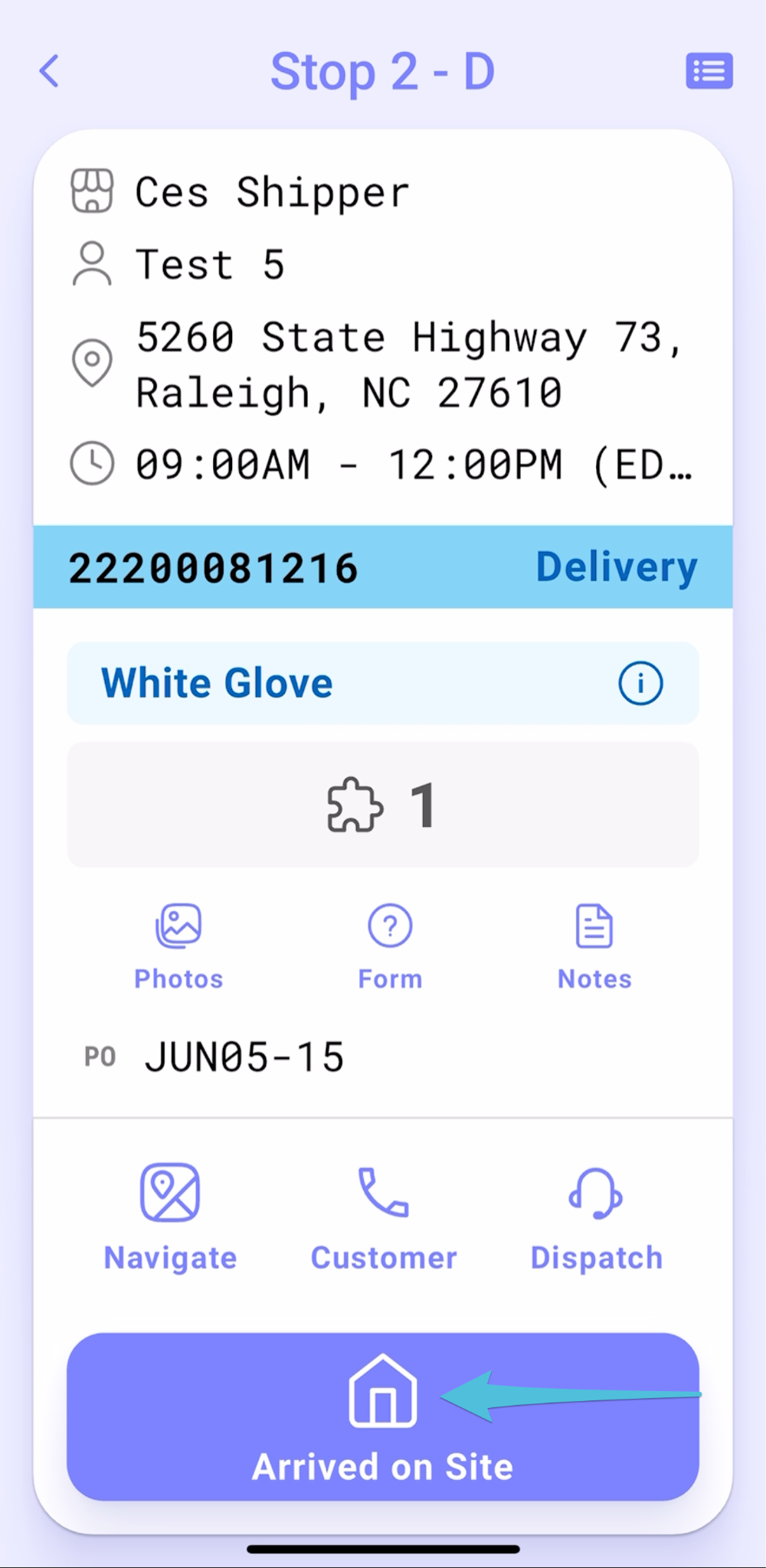Consignee Not Available