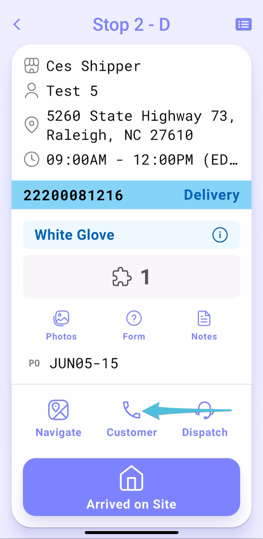 Consignee Not Available