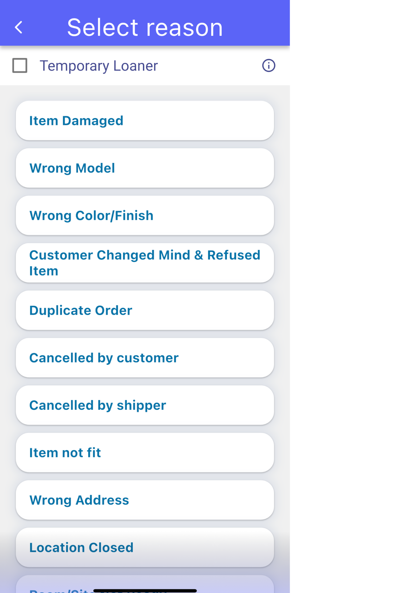 Consignee Rejected Delivery