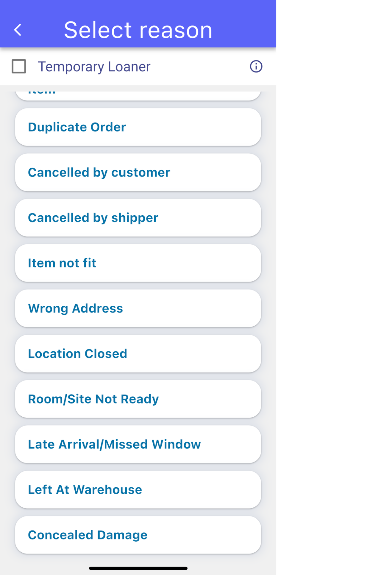 Consignee Rejected Delivery