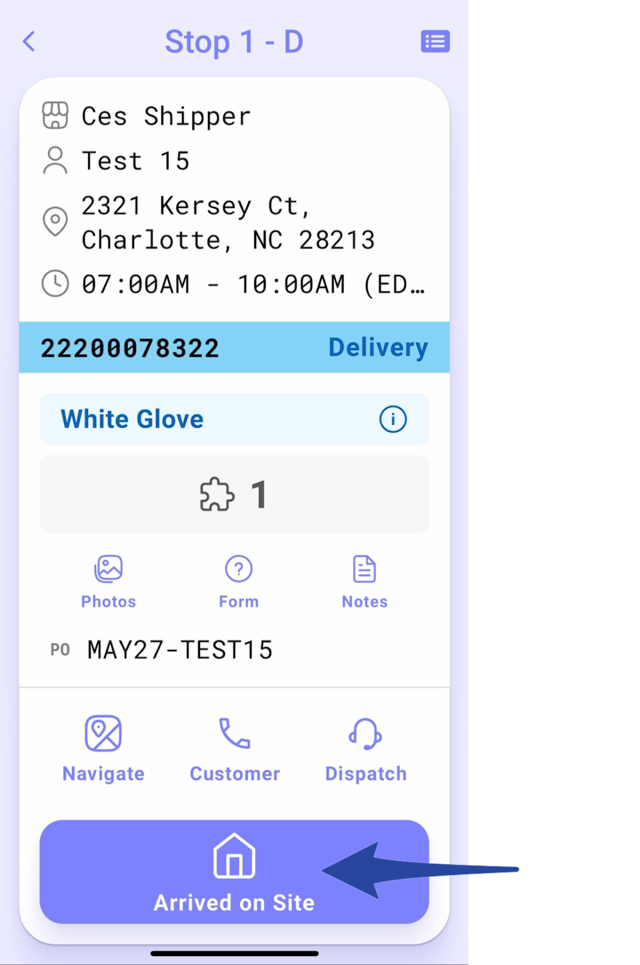 Consignee Rejected Delivery