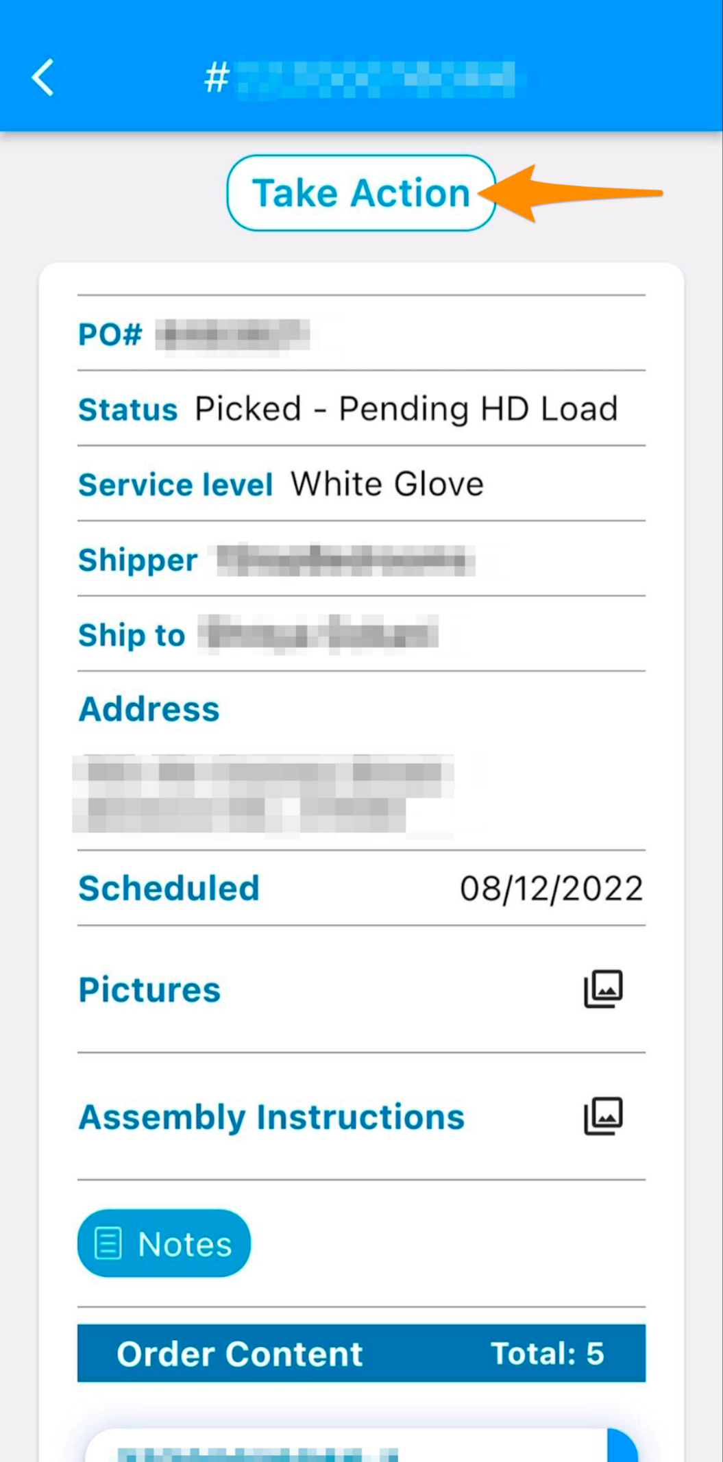 How to Failed Deluxe an Order/Item