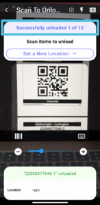 How to Unload/Receive Inbound