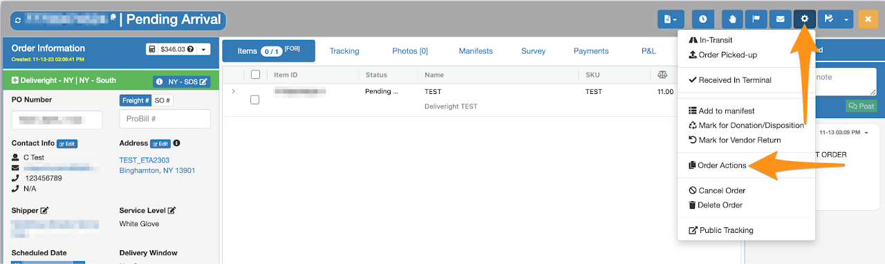 Link Orders