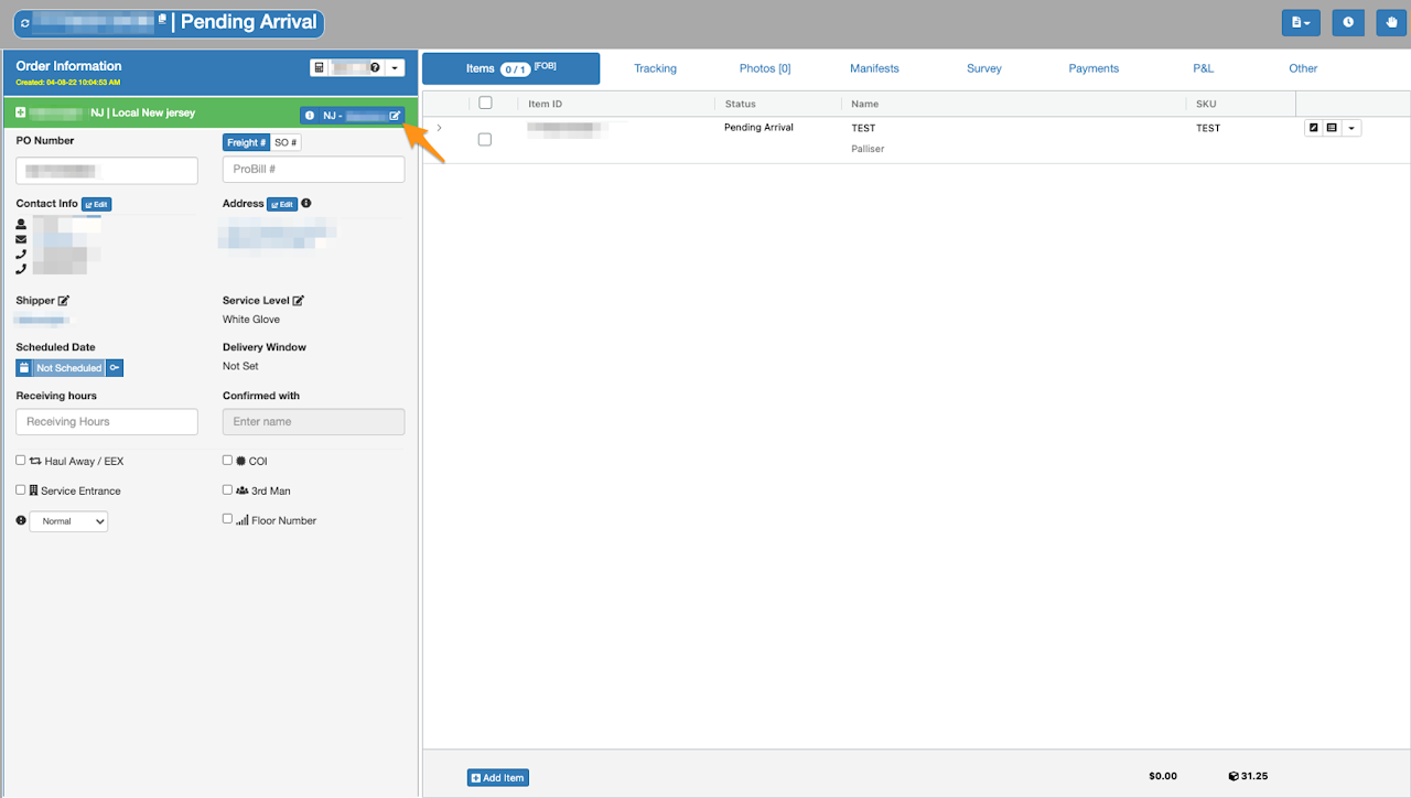 Manually Assign a Sub-Region