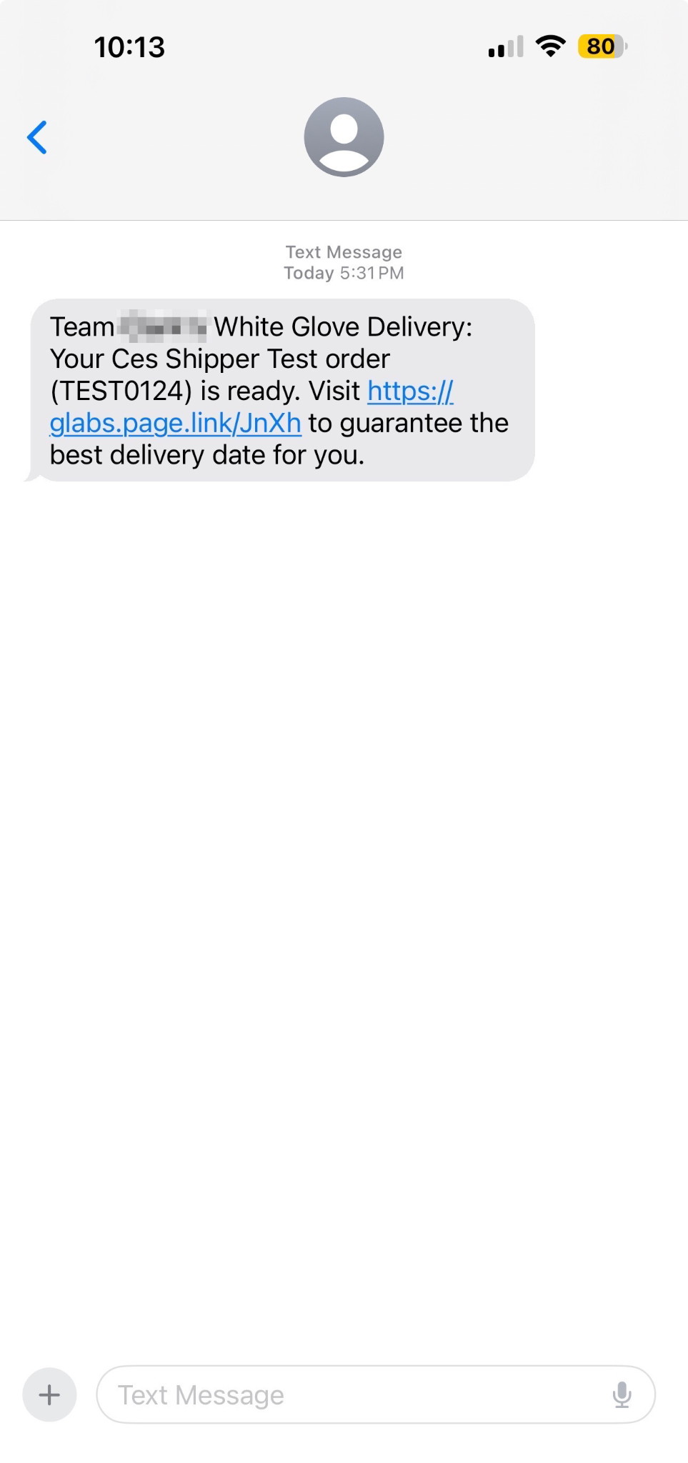 Order Communications