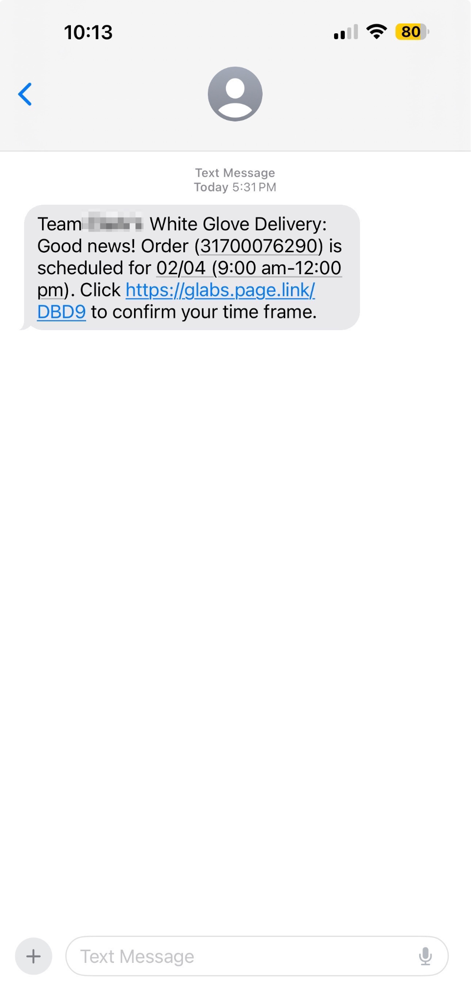 Order Communications