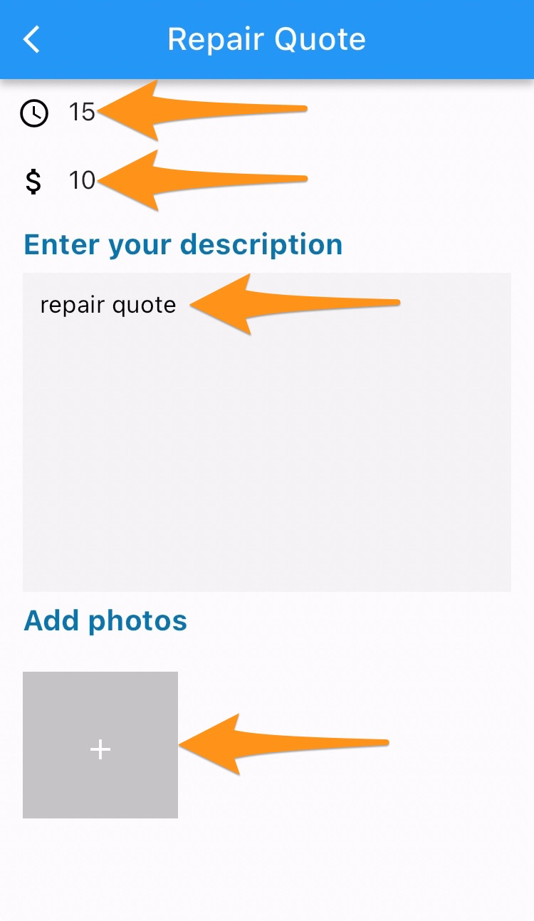 Repair Quote