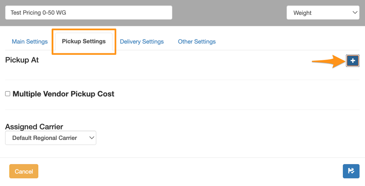 Set Pricing by Weight