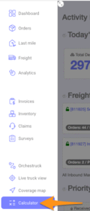 Using the Delivery Calculator