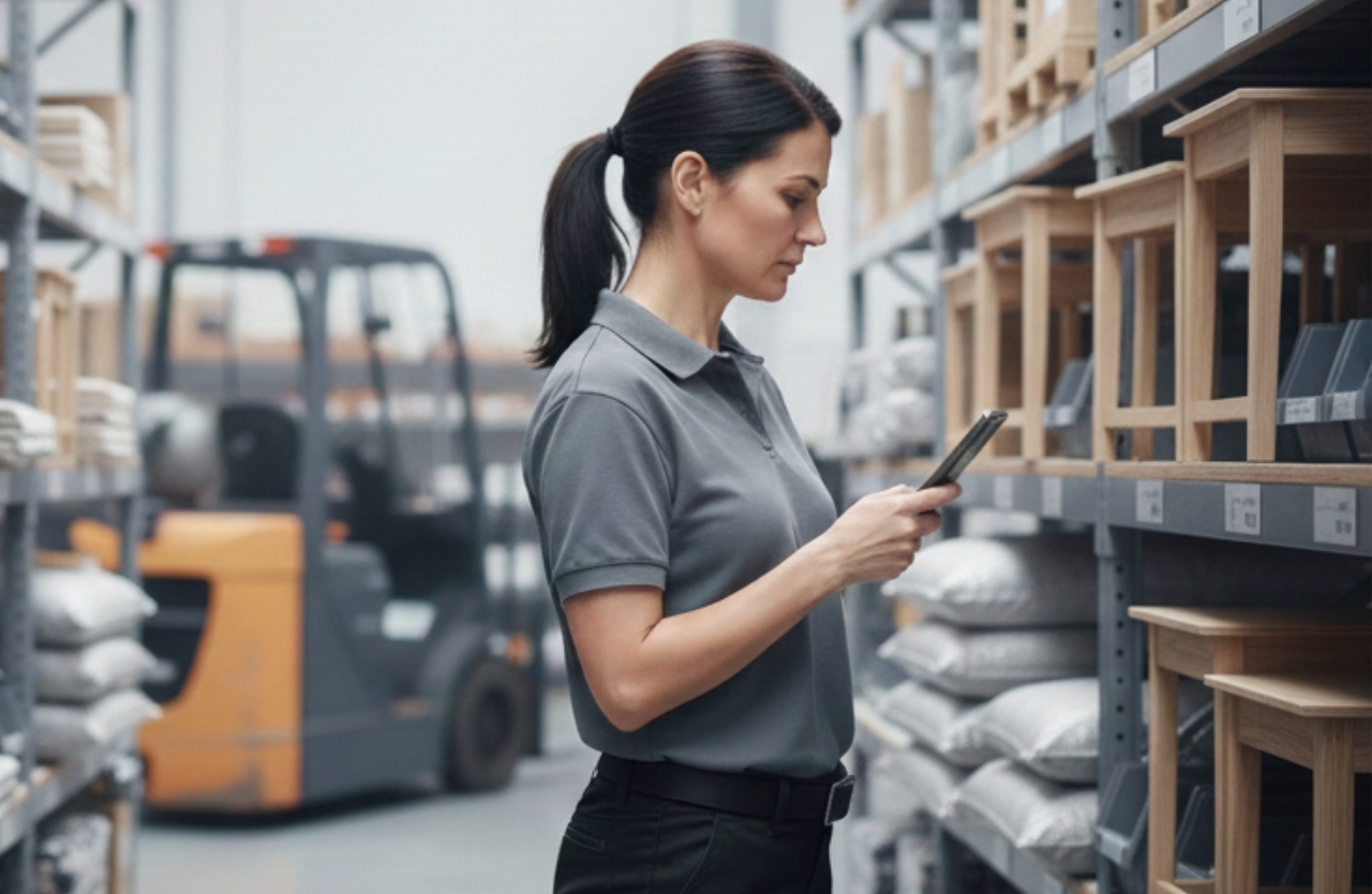 itemizing inventory using a wms inventory tracking system