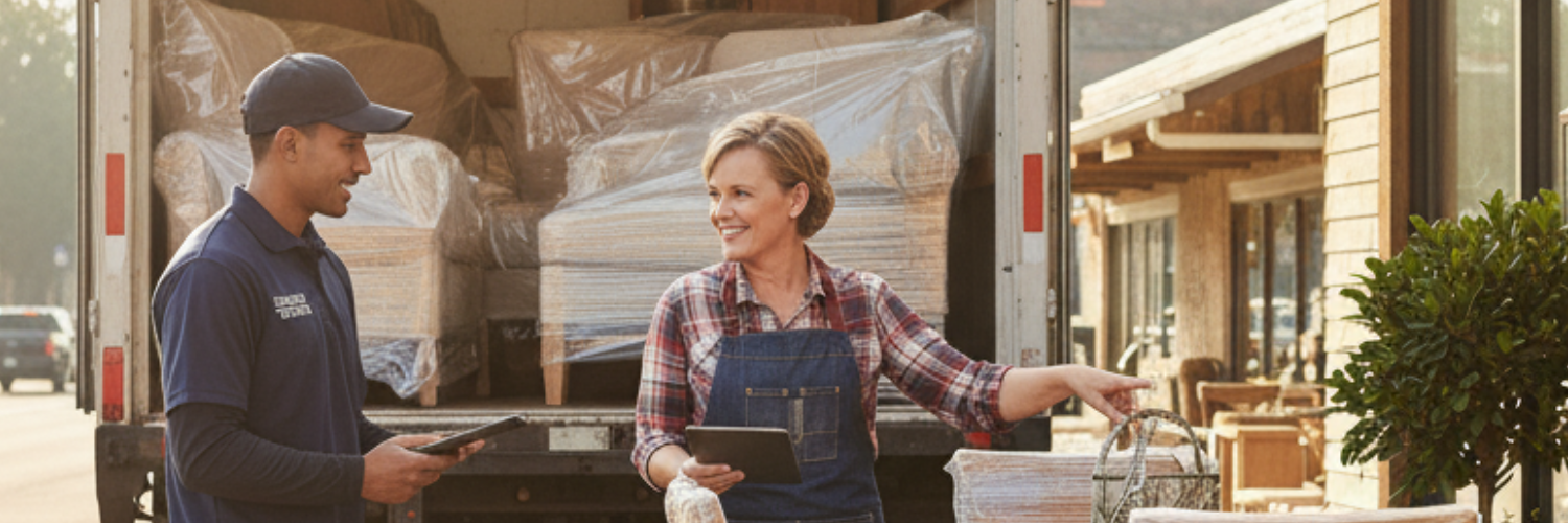 Retail logistics software connecting inventory, order management, fulfillment, and last-mile delivery