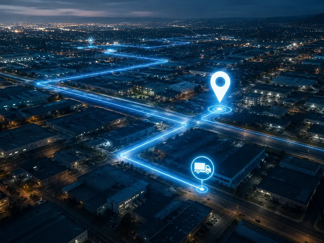Last mile delivery software for carriers showing route optimization, dispatching, and real-time tracking