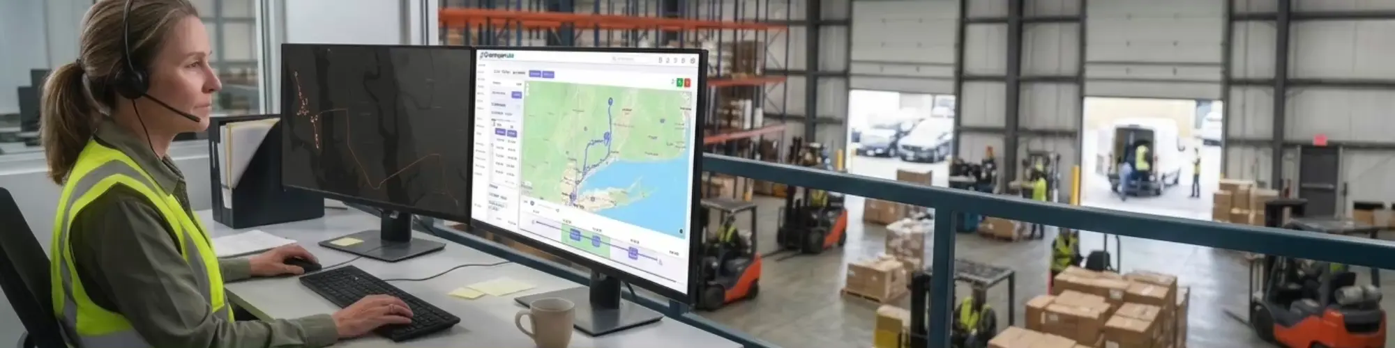 Purpose-built truck routing software for 3PLs and final-mile carriers — service-level routing, real-time dispatch, and warehouse integration